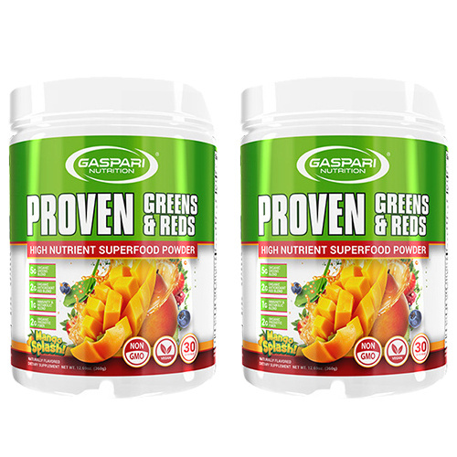 GASPARI NUTRITION Proven Greens & Reds - 2x 360g