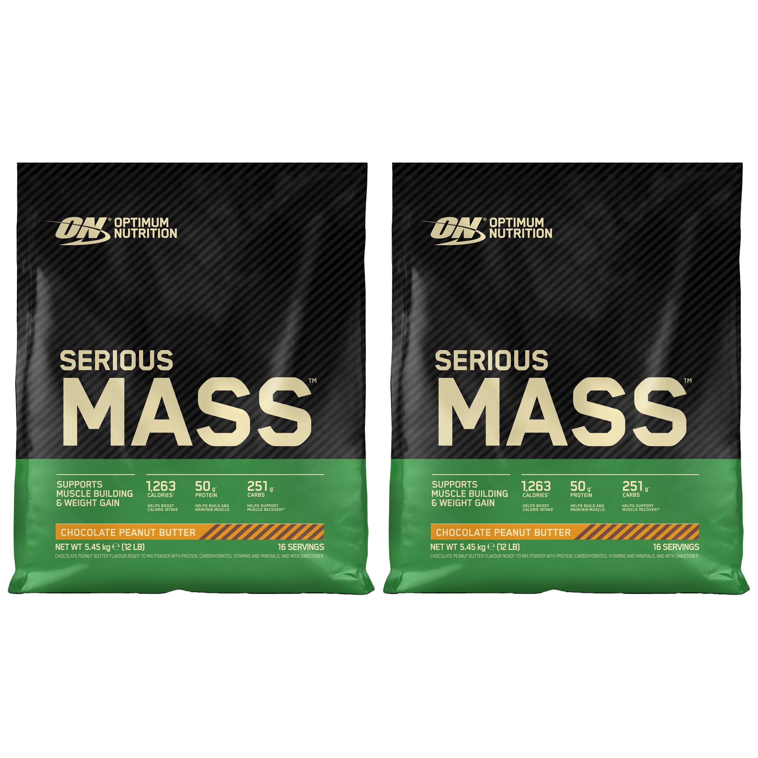 OPTIMUM NUTRITION Serious Mass - 2x 5450g