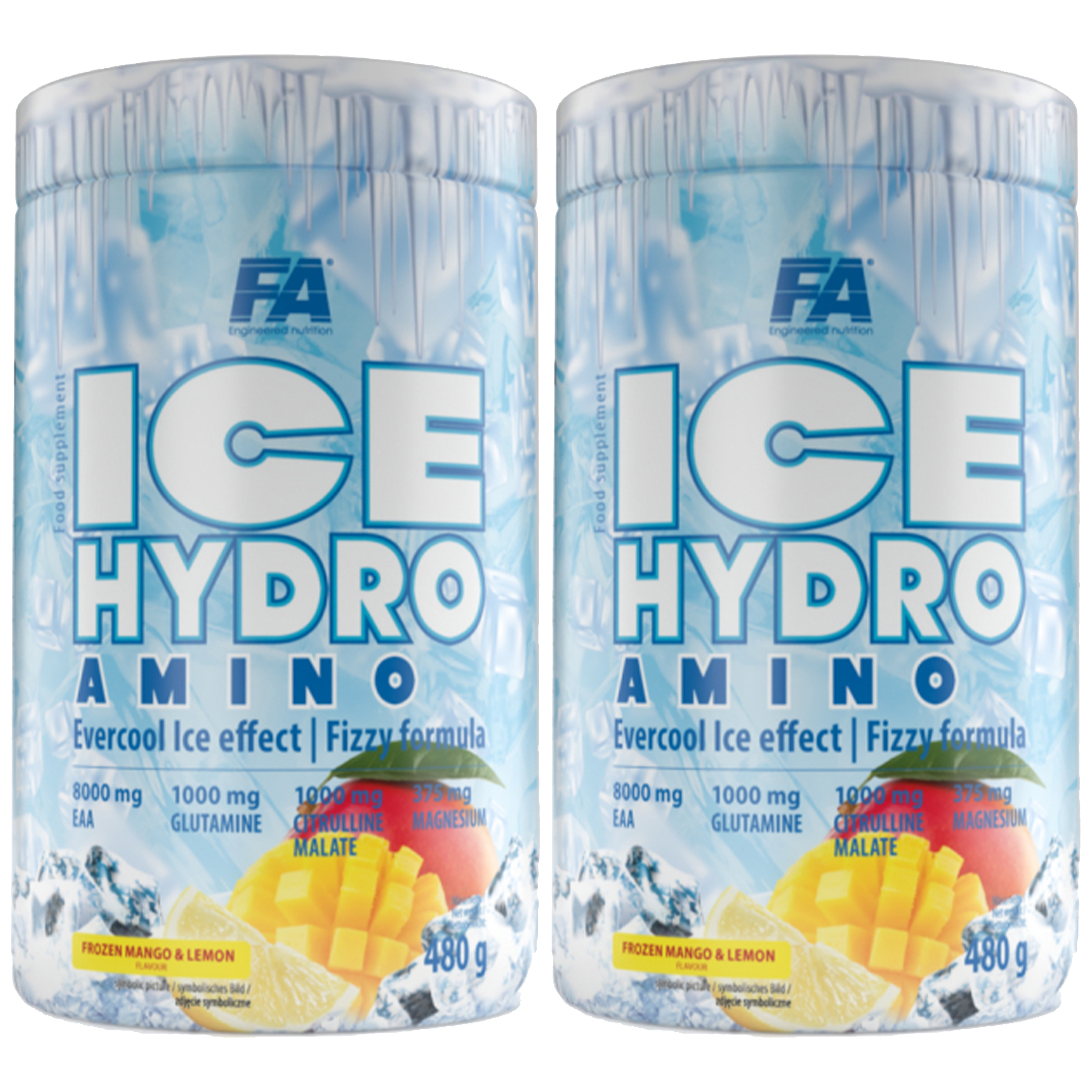 FITNESS AUTHORITY Ice Hydro Amino - 2x 480g