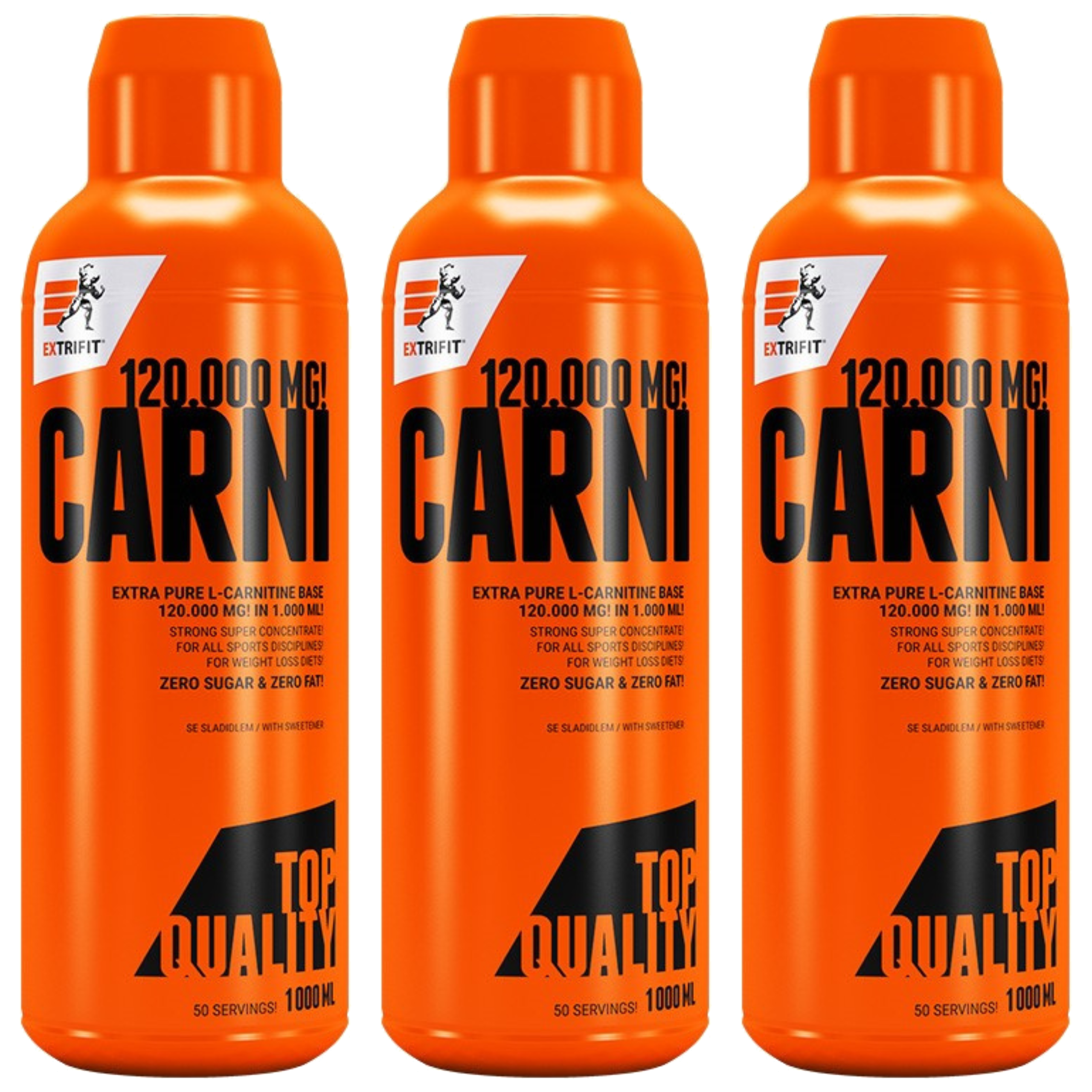 EXTRIFIT Carni 120000mg Liquid - 3x 1000ml