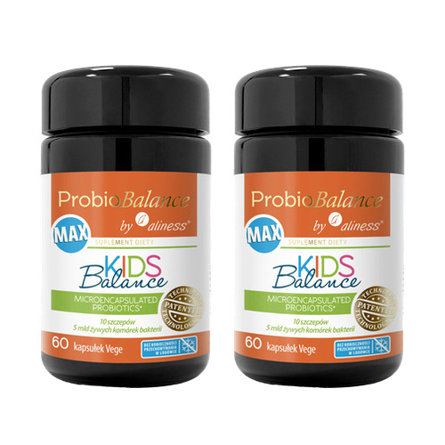 ALINESS - ProbioBALANCE Max Kids Balance 5 mld - 60vege caps. x2