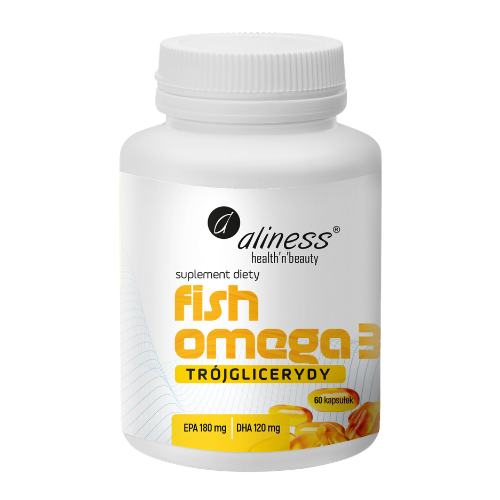 ALINESS - Omega 3 Trójglicerydy 180/120mg - 60caps.