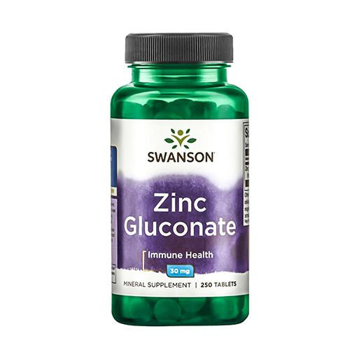 SWANSON Zinc (Gluconate) 30mg - 250tabs