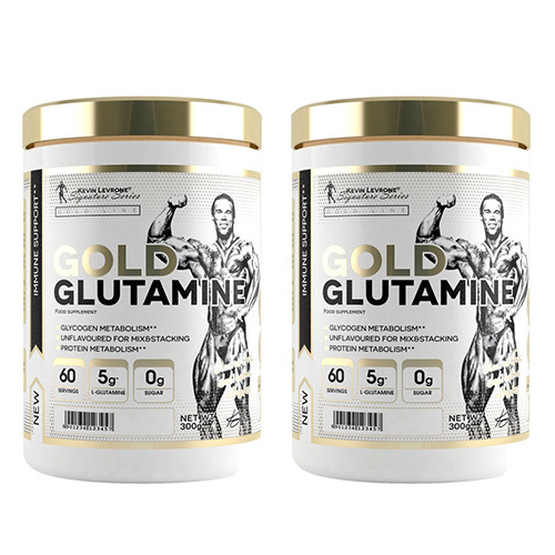 KEVIN LEVRONE Gold Glutamine - 2x 300g - Natural