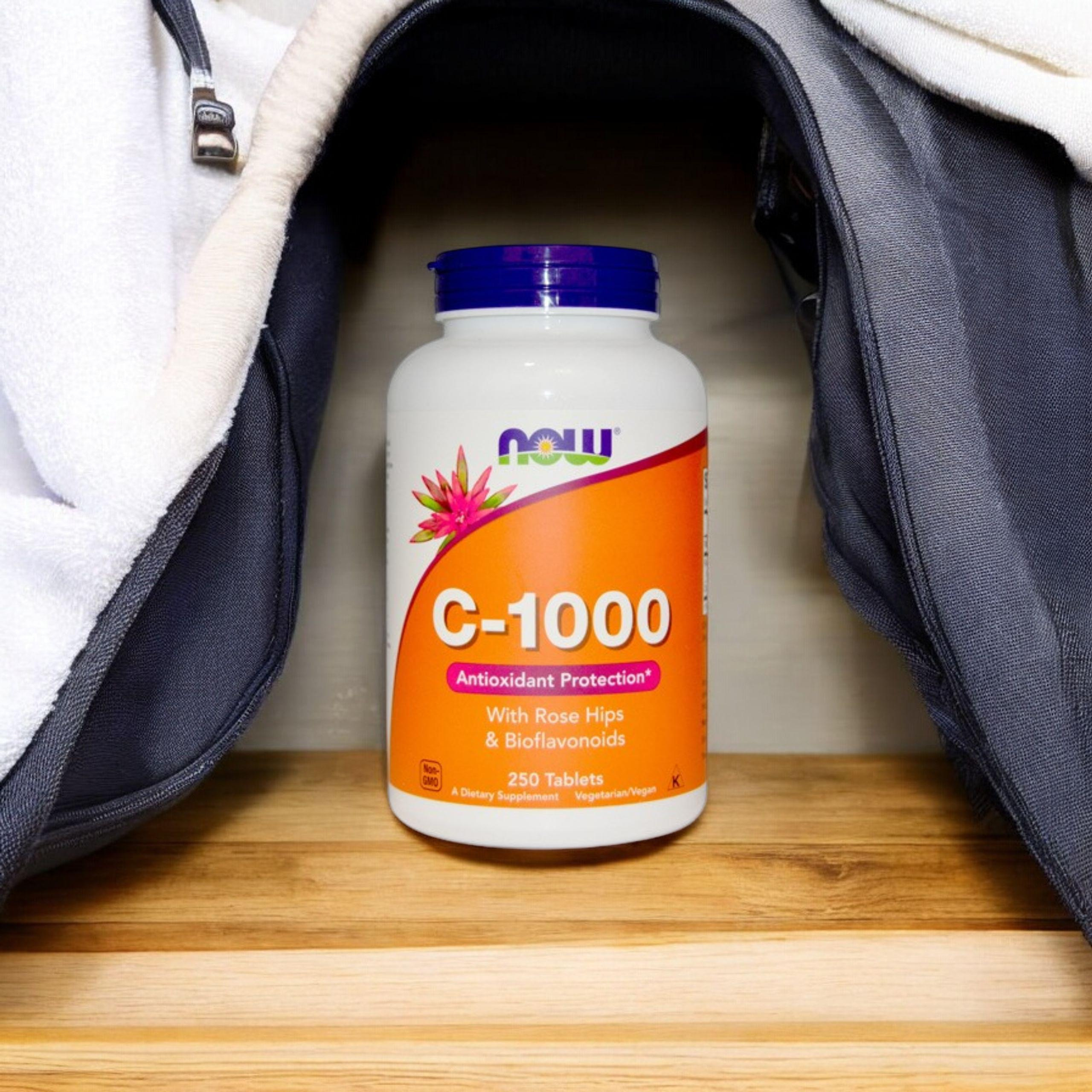 NOW Vitamin C-1000 Antioxidant Protection - 2x 250tabs