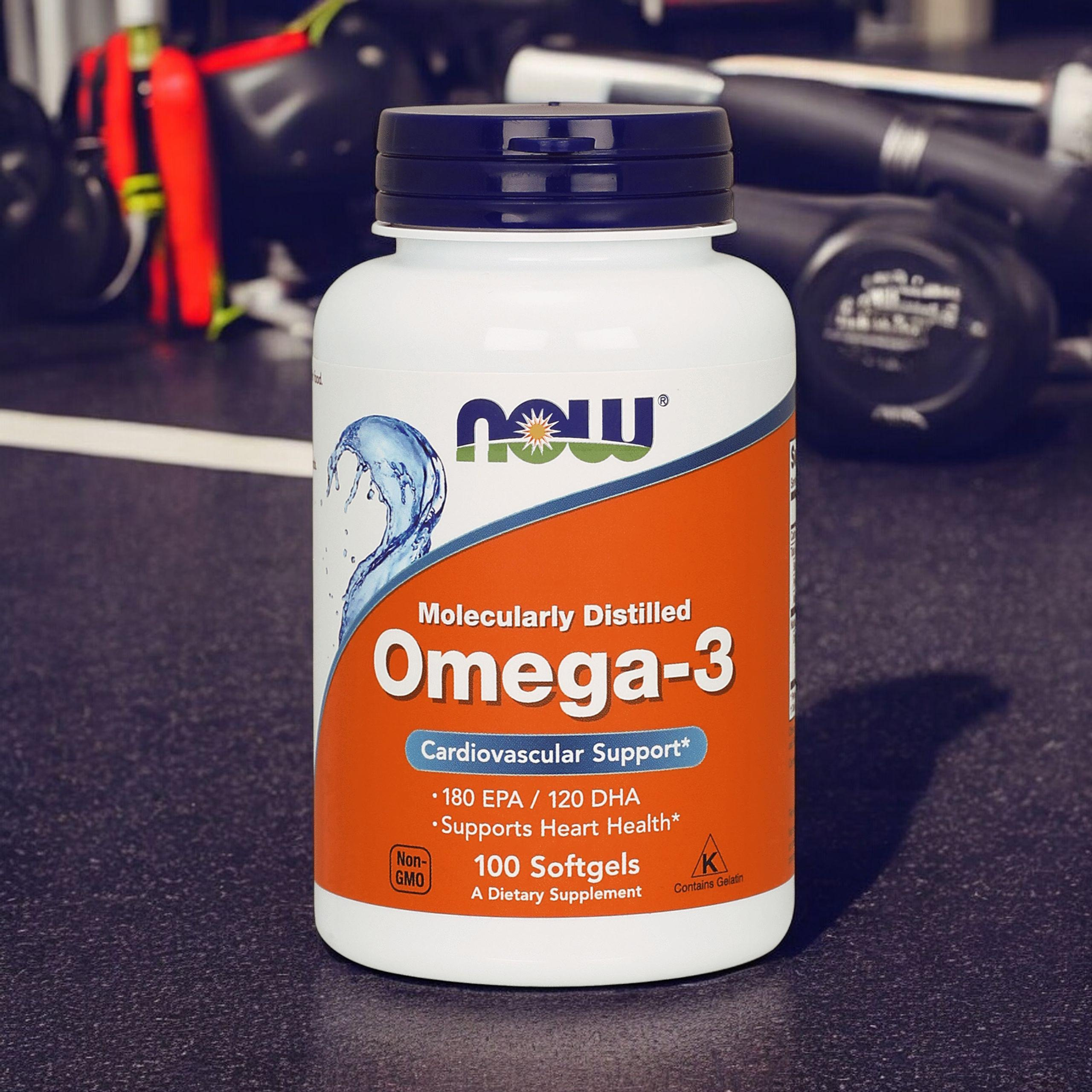NOW Omega-3 - 2x 100soft gels