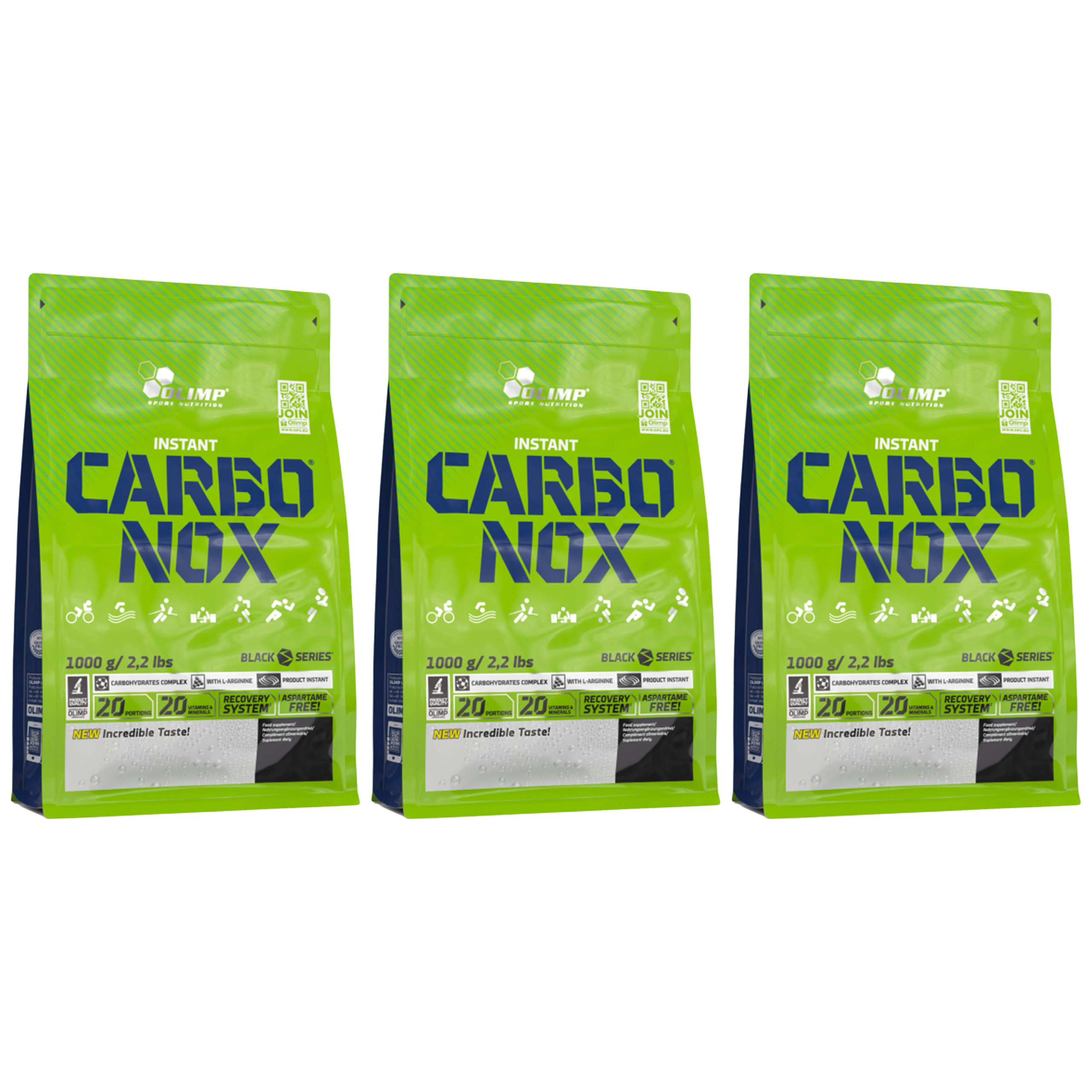 OLIMP Carbonox - 3x 1000g