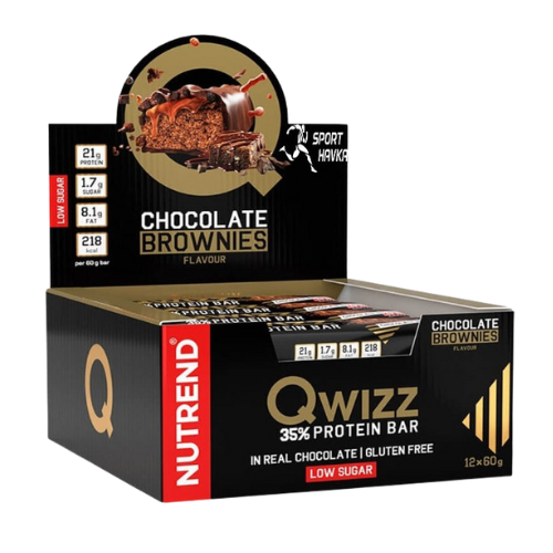 NUTREND - Baton QWIZZ Protein Bar - 24x 60g