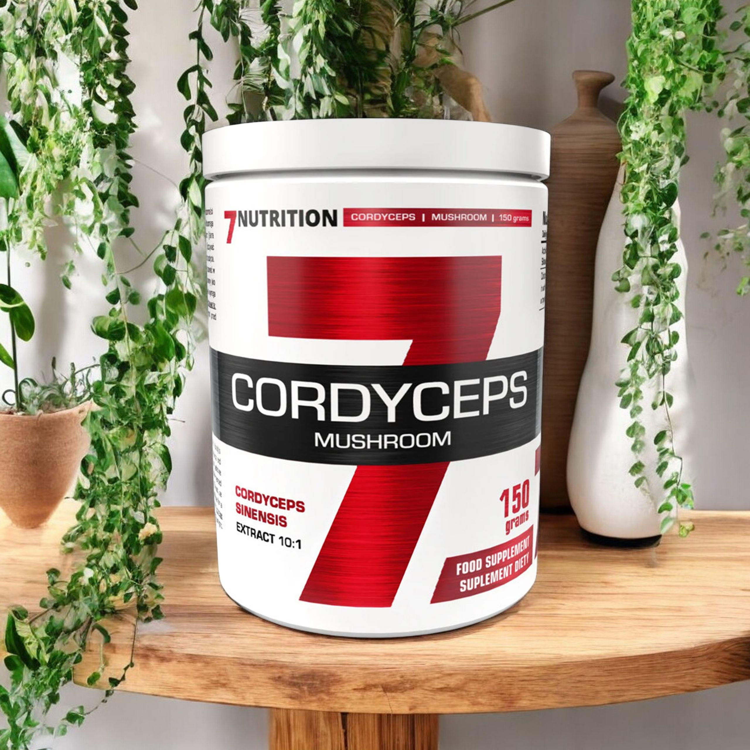 7 NUTRITION Cordyceps Mushroom - 2x 150g - Maczużnik chiński