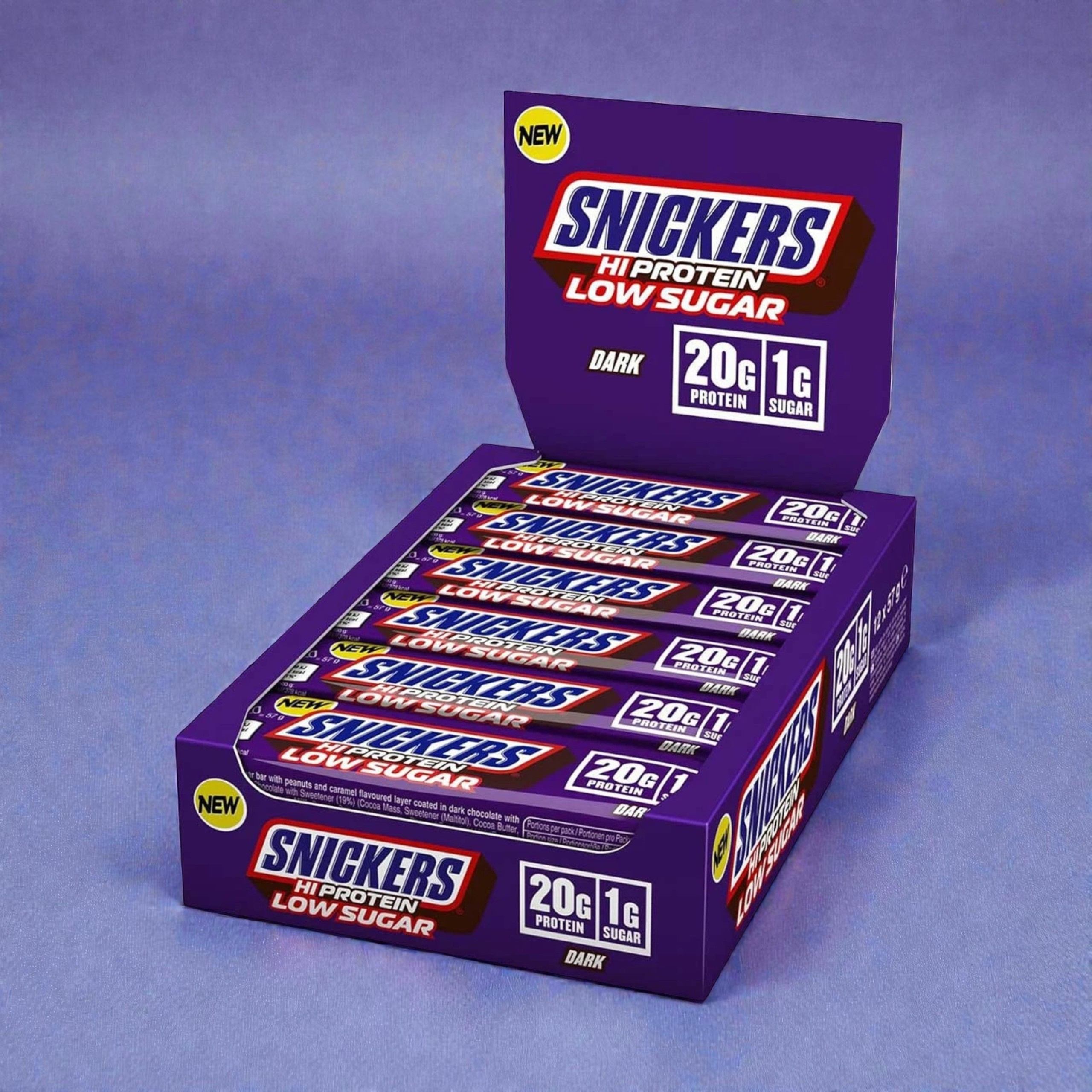 Mars - HIProtein Low Sugar Bar - 57g x12 - WYPRZEDAŻ - 22-09