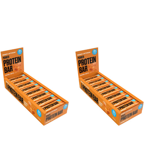 BODY ATTACK - Baton Power Protein Bar - 24x 2x 35g