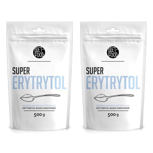 DIET FOOD Erytrytol - 2x 500g