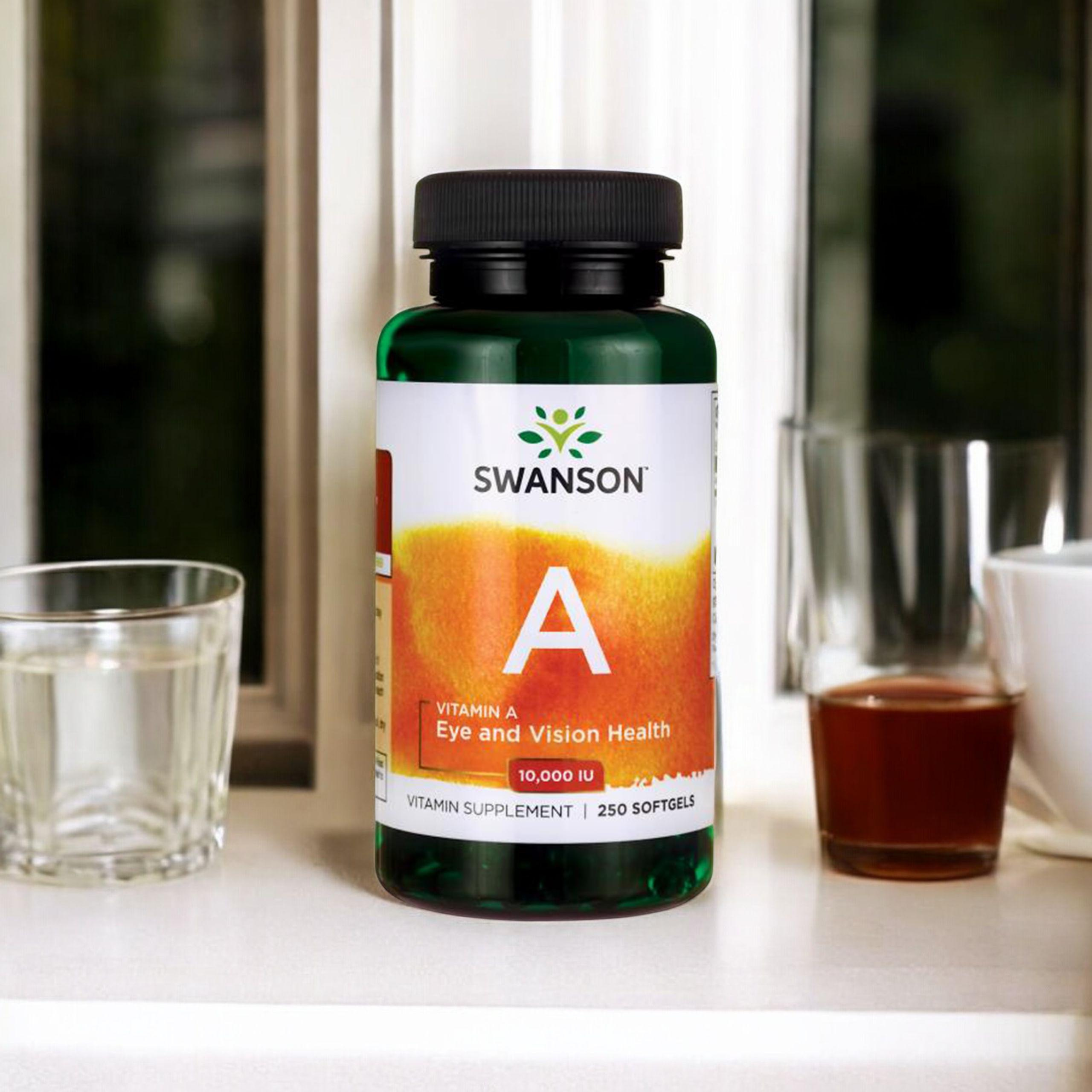 SWANSON Vitamin A 10000IU - 2x 250softgels