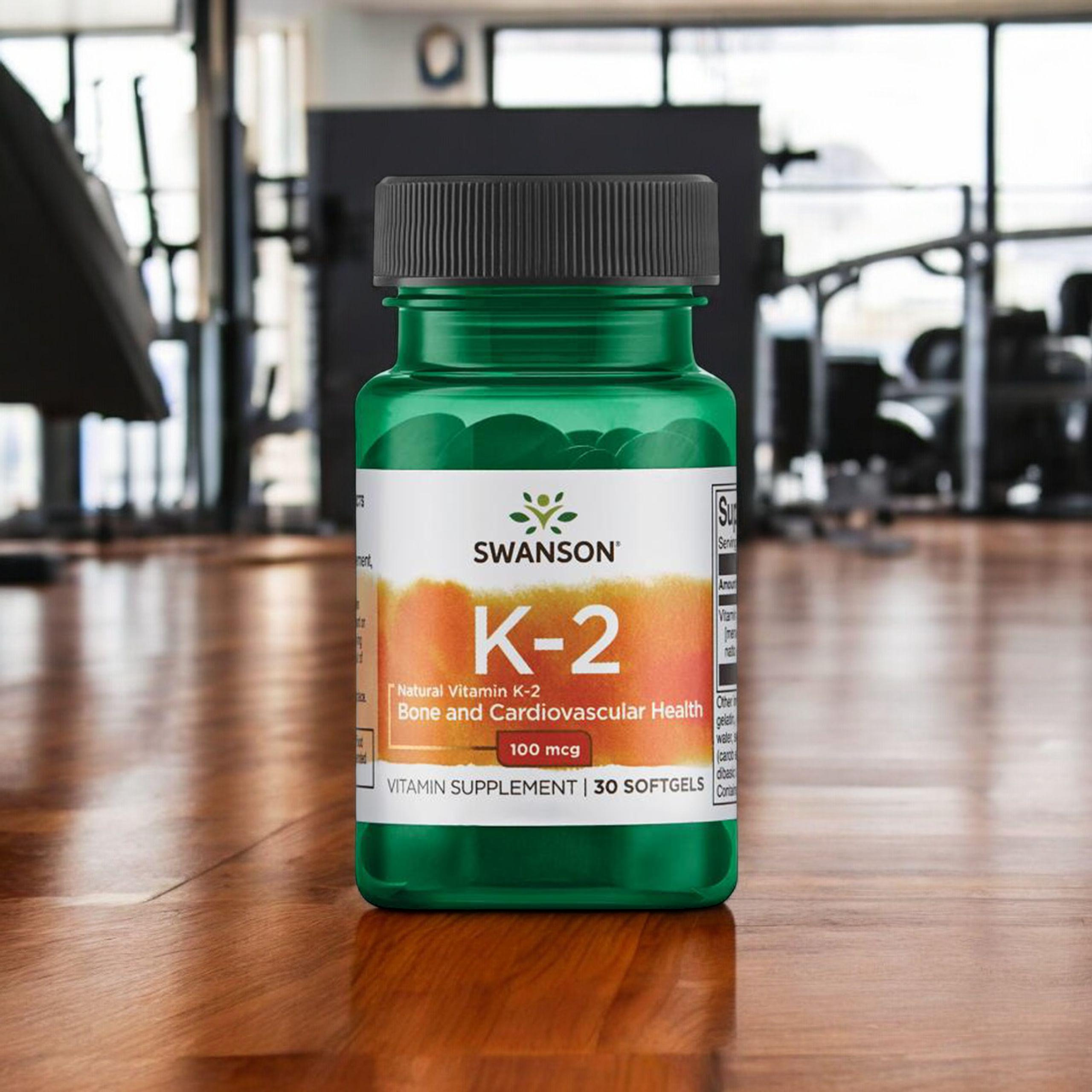 SWANSON Vitamin K2 100mcg - 2x 30softgel