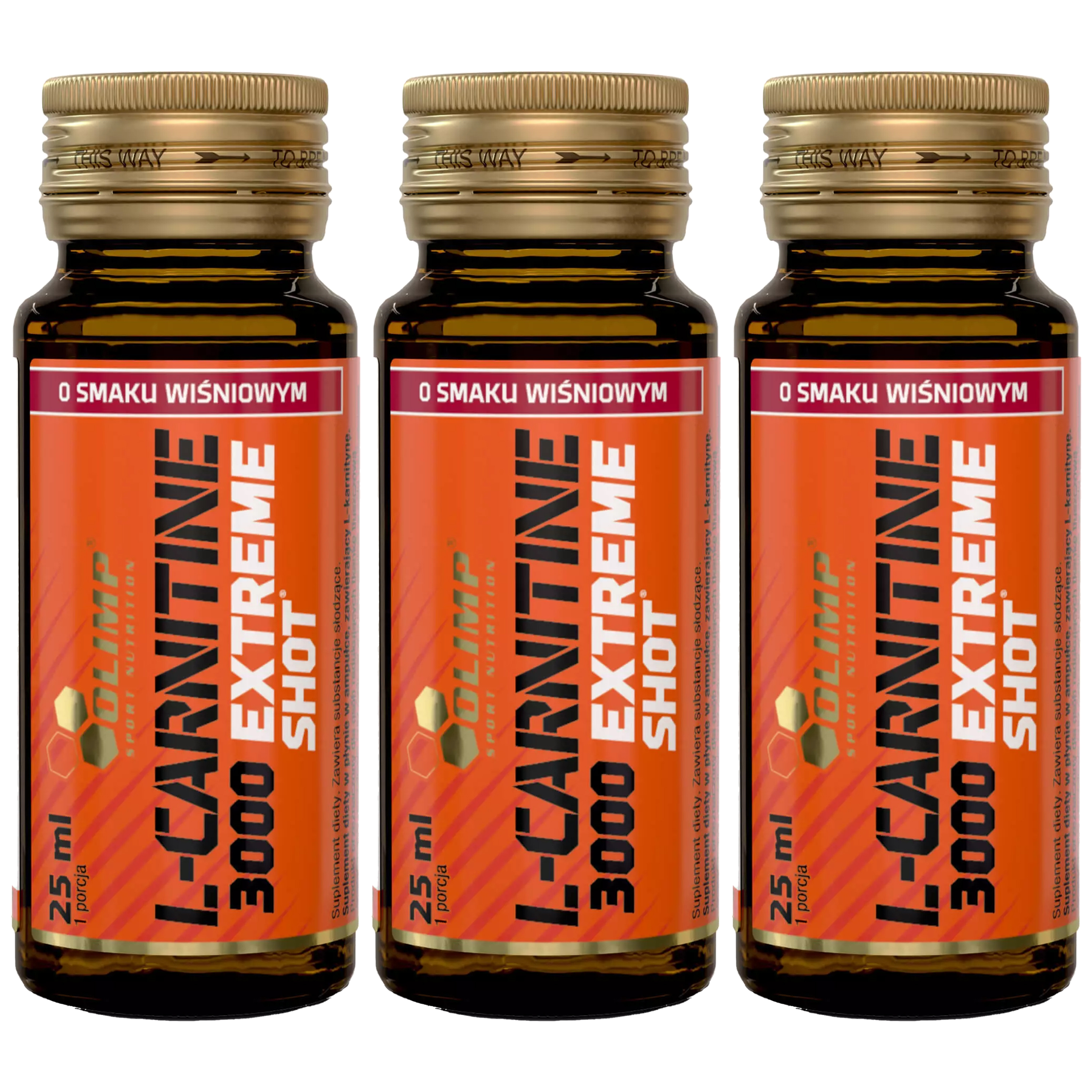 OLIMP L-Carnitine 3000 Extreme Shot - 3x 25ml