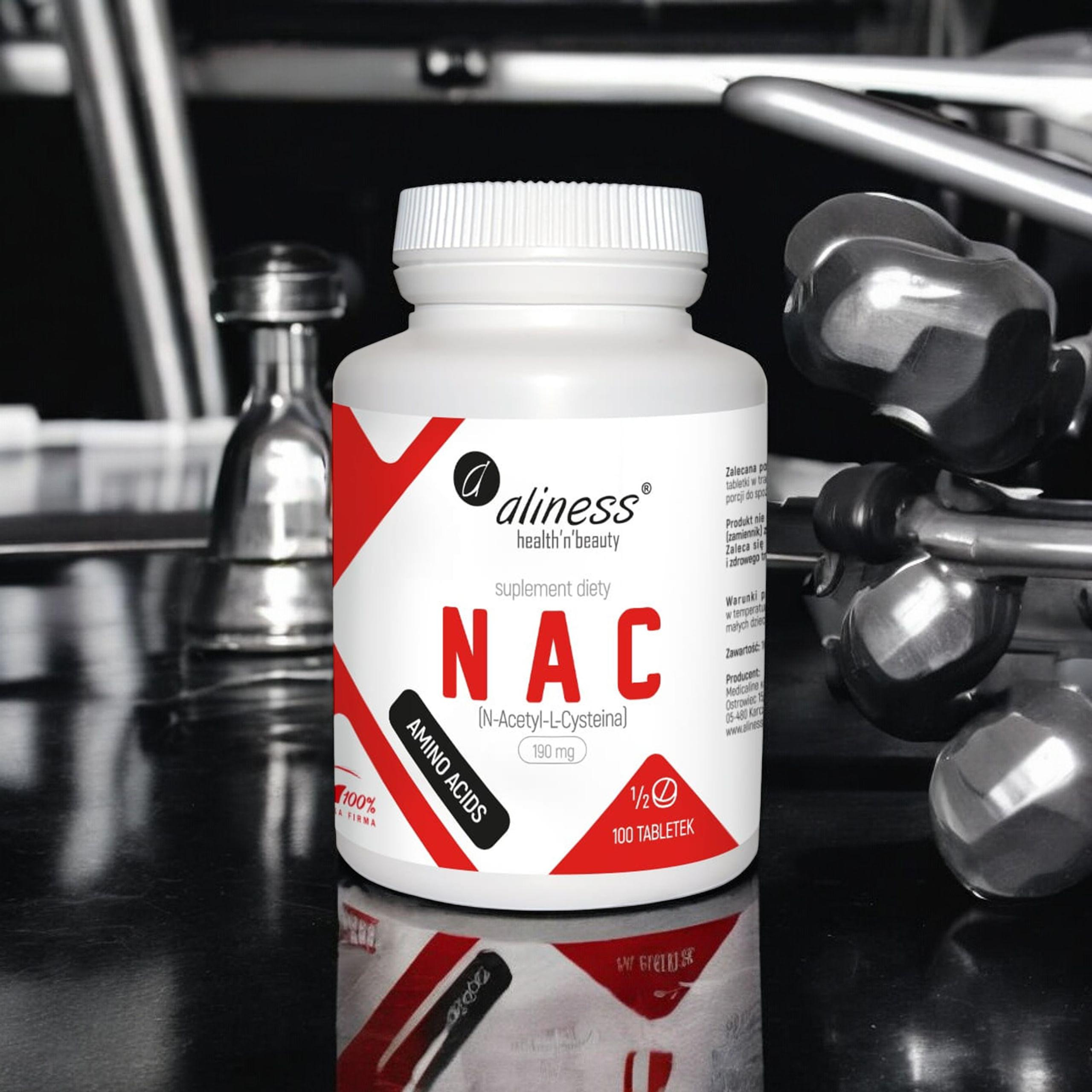 ALINESS NAC (N-Acetylo Cysteina) - 2x 100tabs