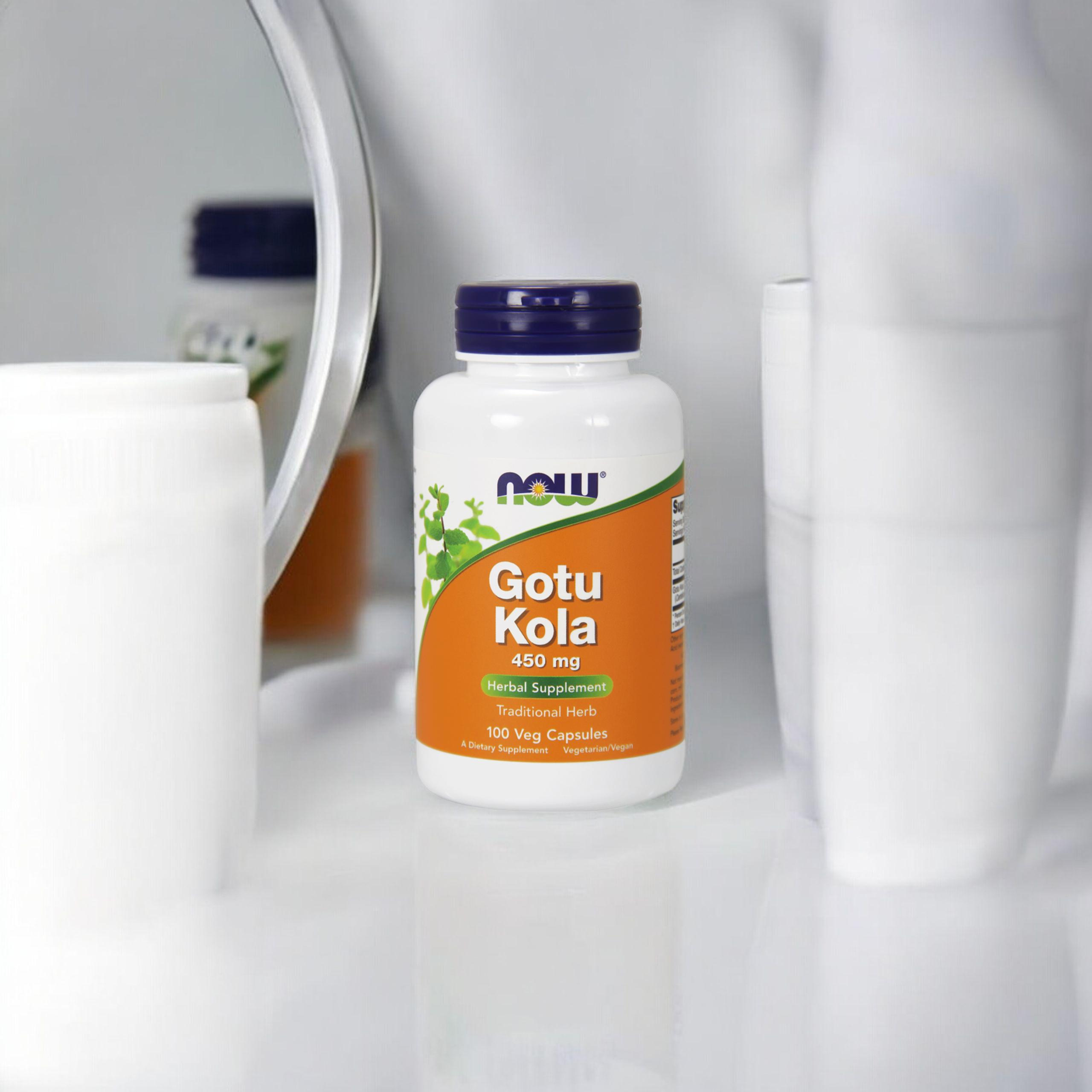 NOW Gotu Kola 450mg - 3x 100vcaps