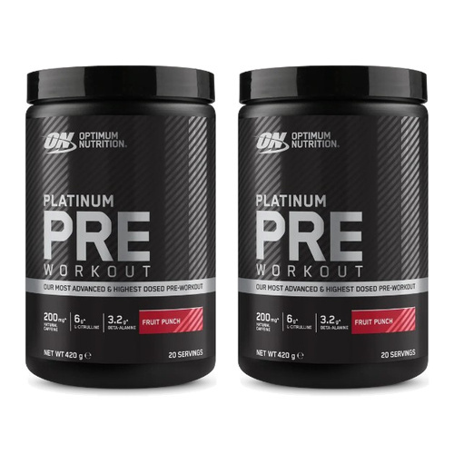 OPTIMUM NUTRITION Platinum Pre Workout - 2x 420g