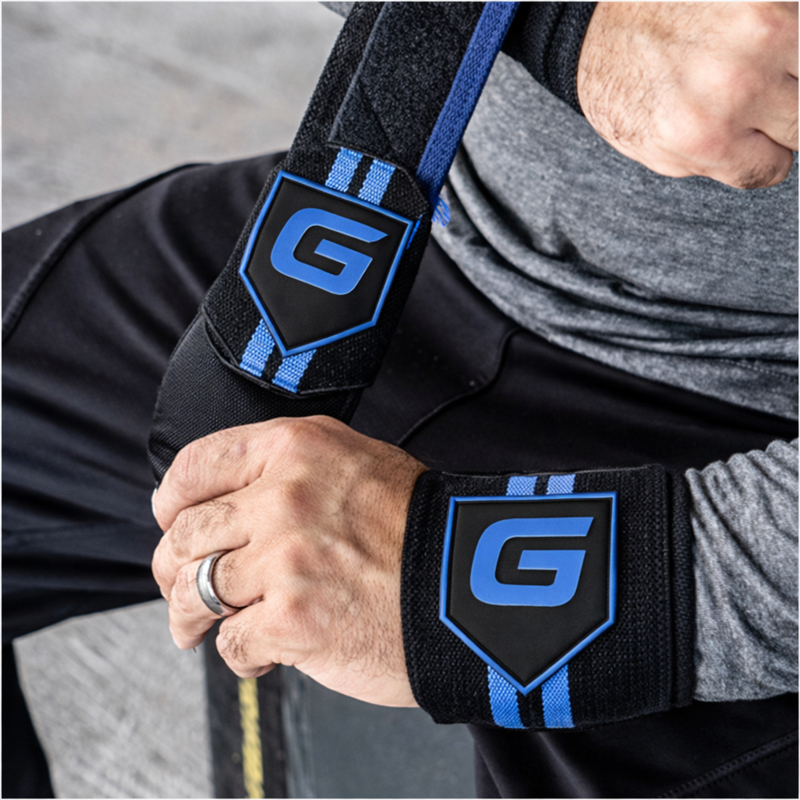 GASPARI NUTRITION Wrist Wraps - Opaski usztywniające na nadgarstki