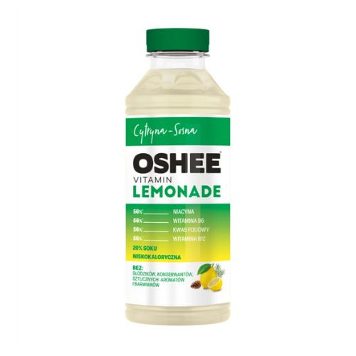 OSHEE - Vitamin Lemonade - 555ml - Lemon Pine