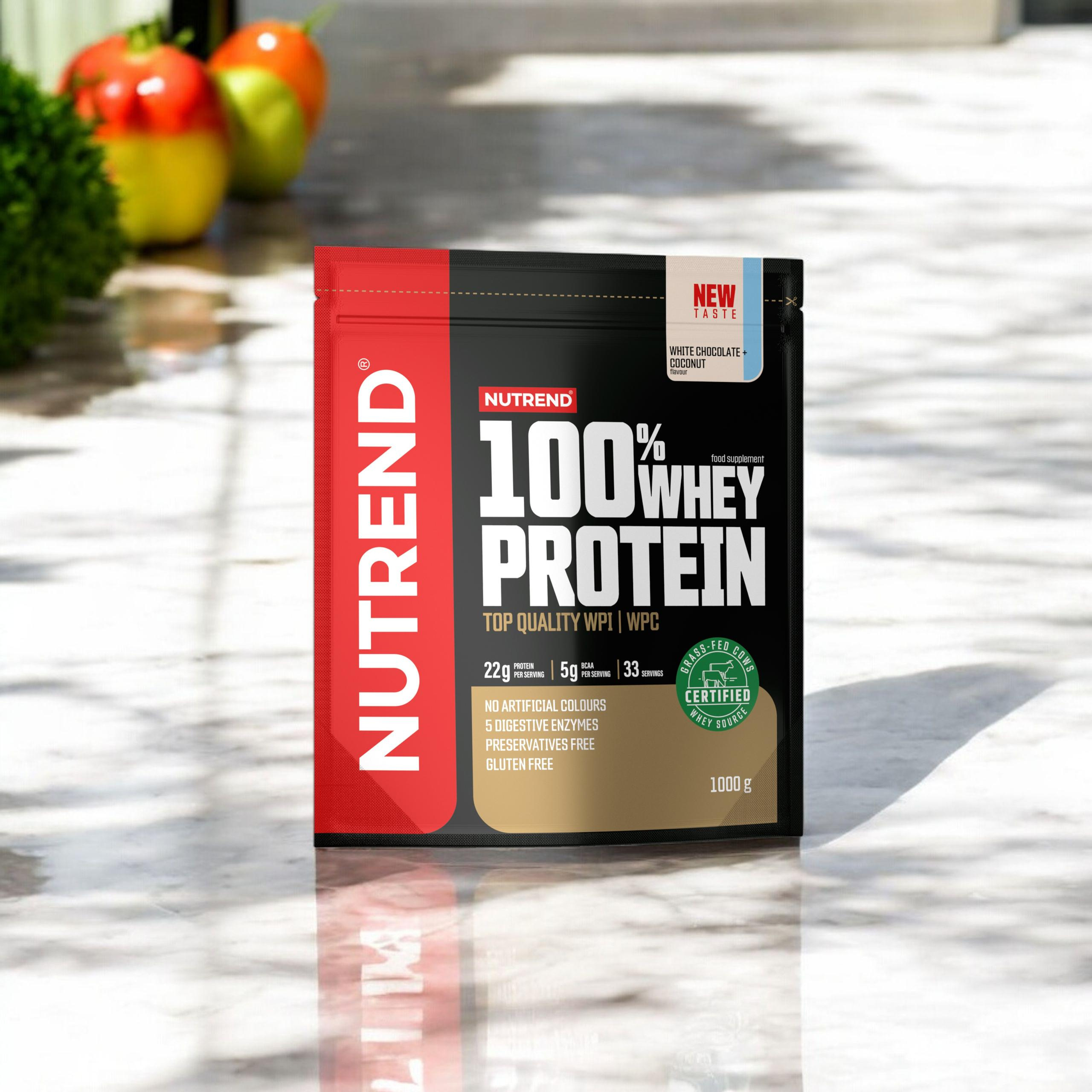 NUTREND 100% Whey Protein - 2x 1000g