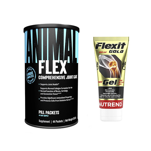 UNIVERSAL Animal Flex - 44pack + Flexit Gold Gel - 100ml