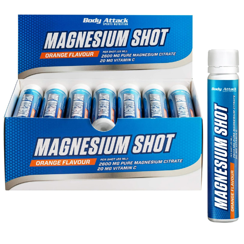 BODY ATTACK - Magnesium Shot - 20x 2x 25g