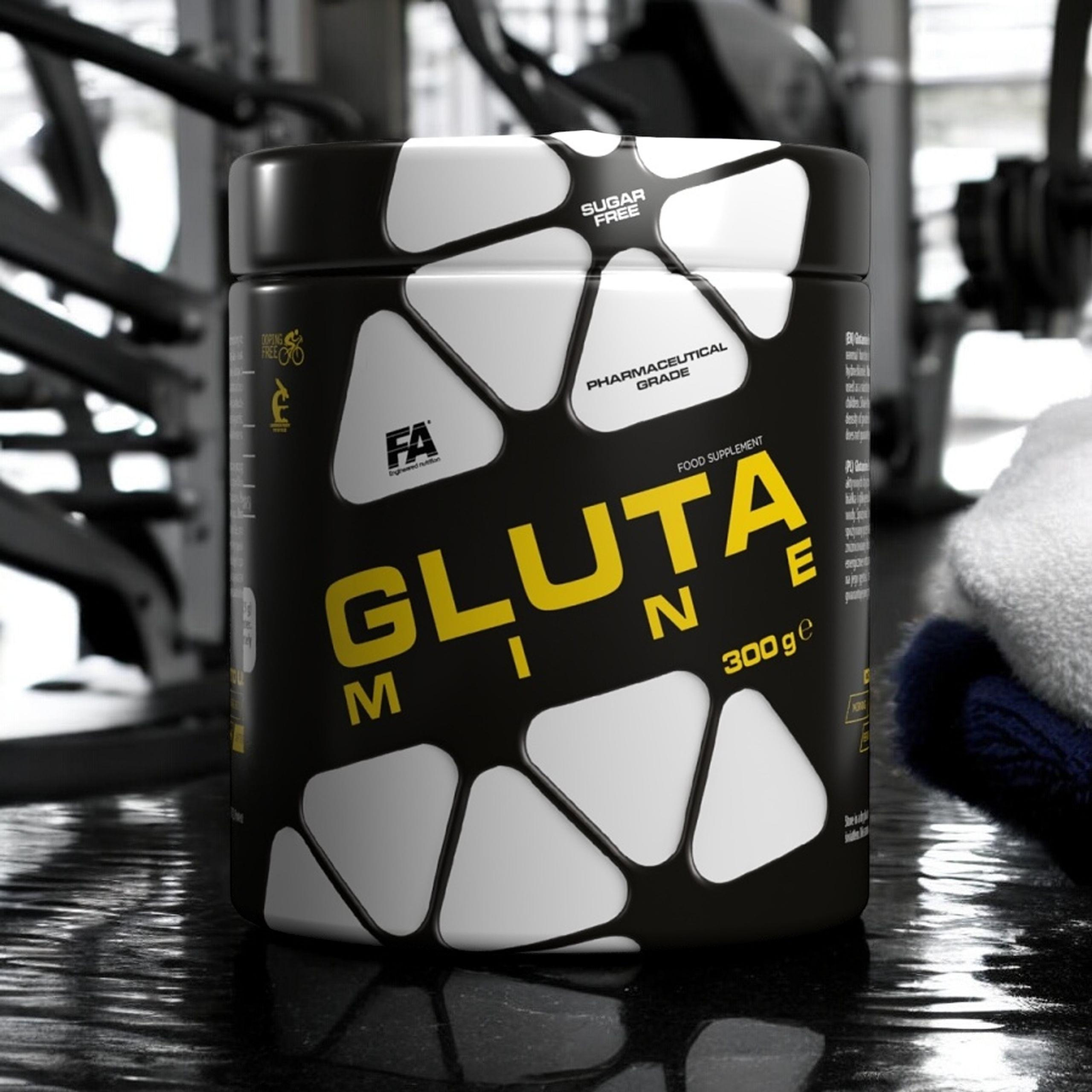 FITNESS AUTHORITY Glutamine - 3x 300g