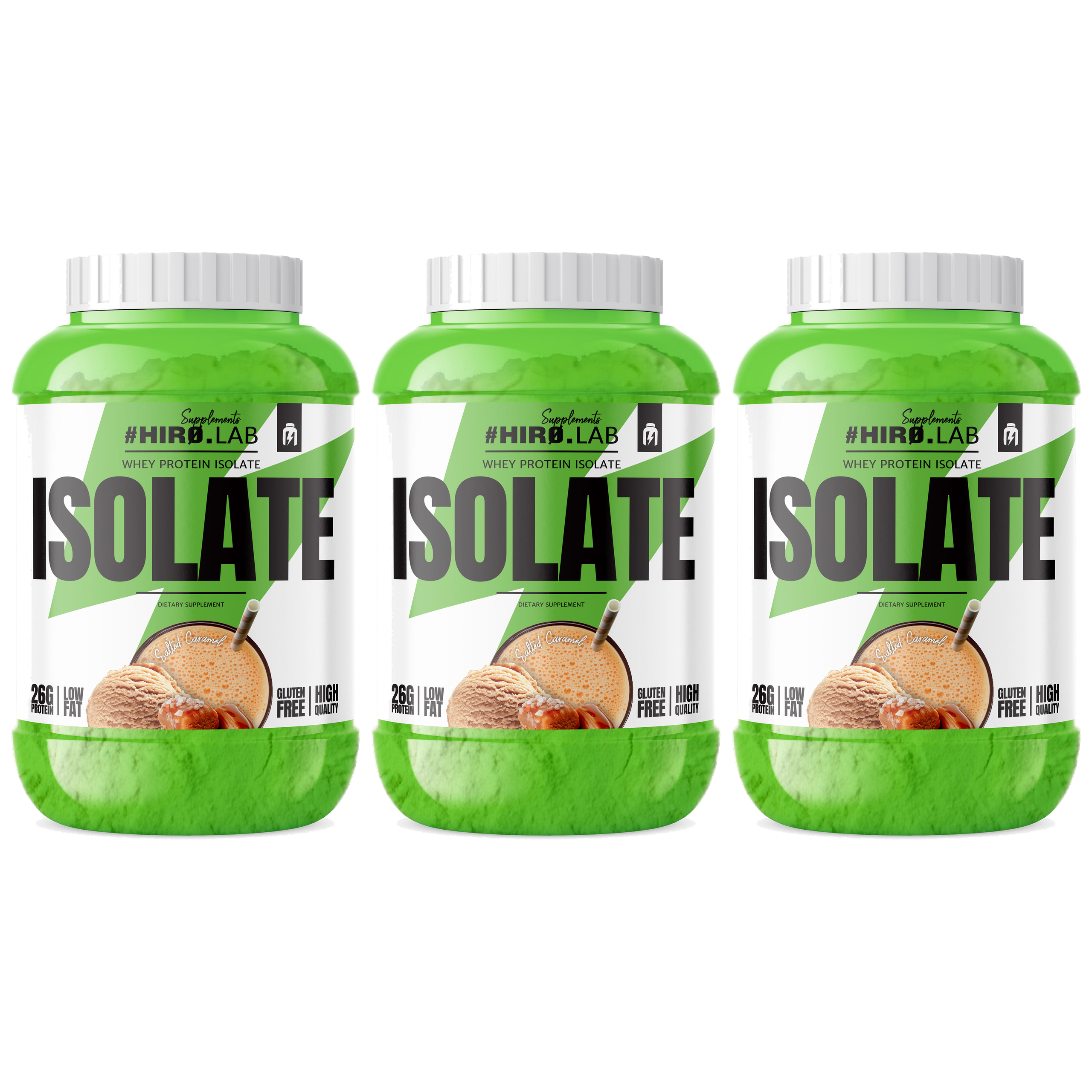 HIRO.LAB Whey Protein Isolate - 3x 1800g