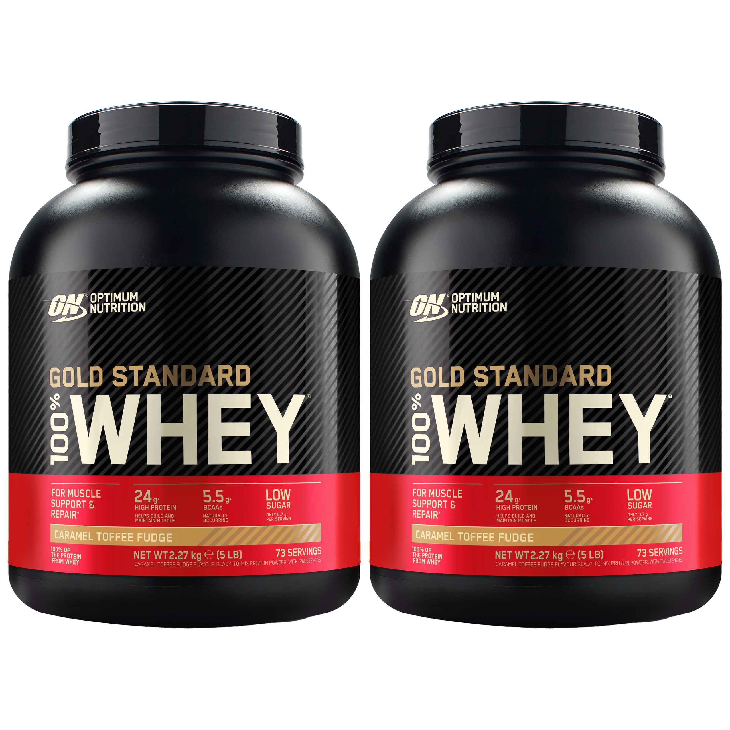 OPTIMUM NUTRITION Whey Gold Standard - 2x 2270g