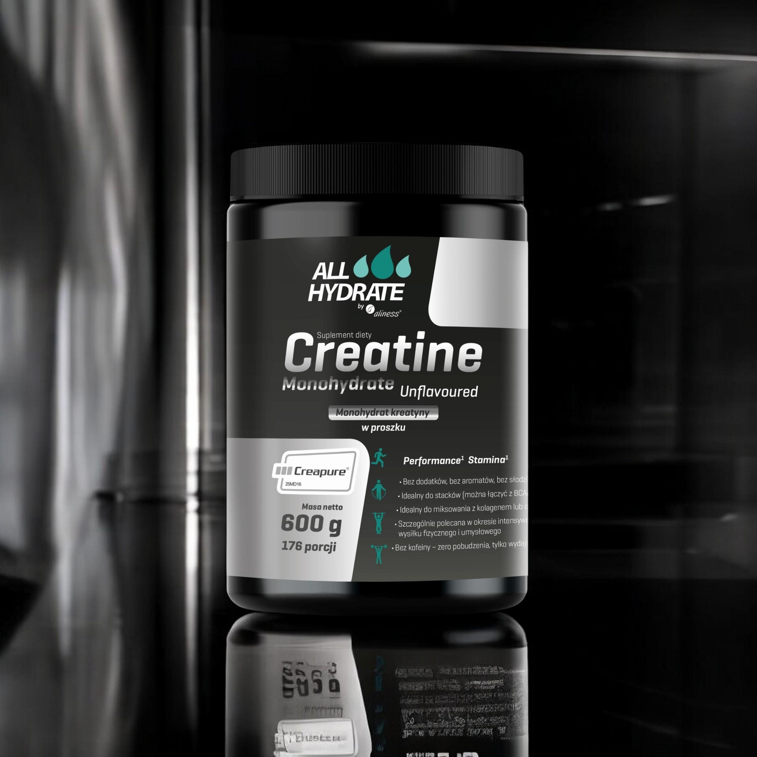 ALINESS - All Hydrate Creatine Creapure - 3x 600g
