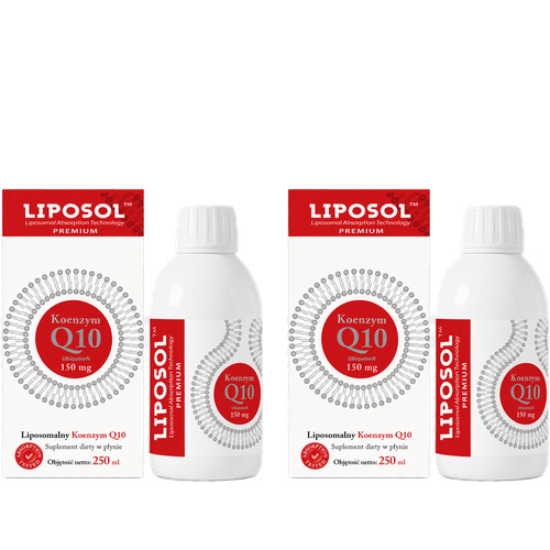 ALINESS - Liposol Koenzym Q10 Ubiquinon 150mg - 2x 250ml