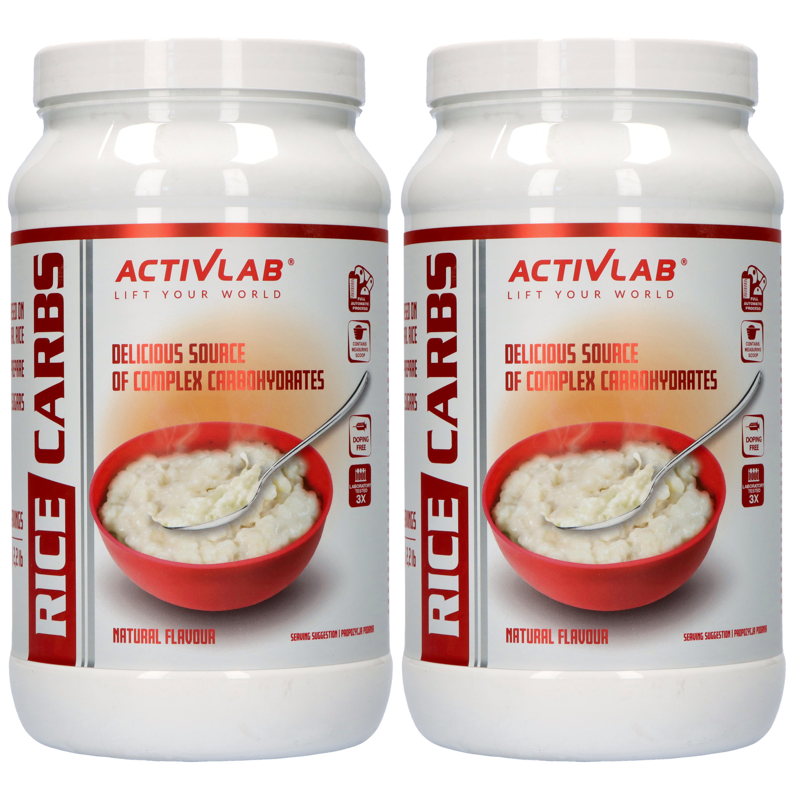ACTIVLAB Rice Carbs - 2x 1000g - Kleik Ryżowy