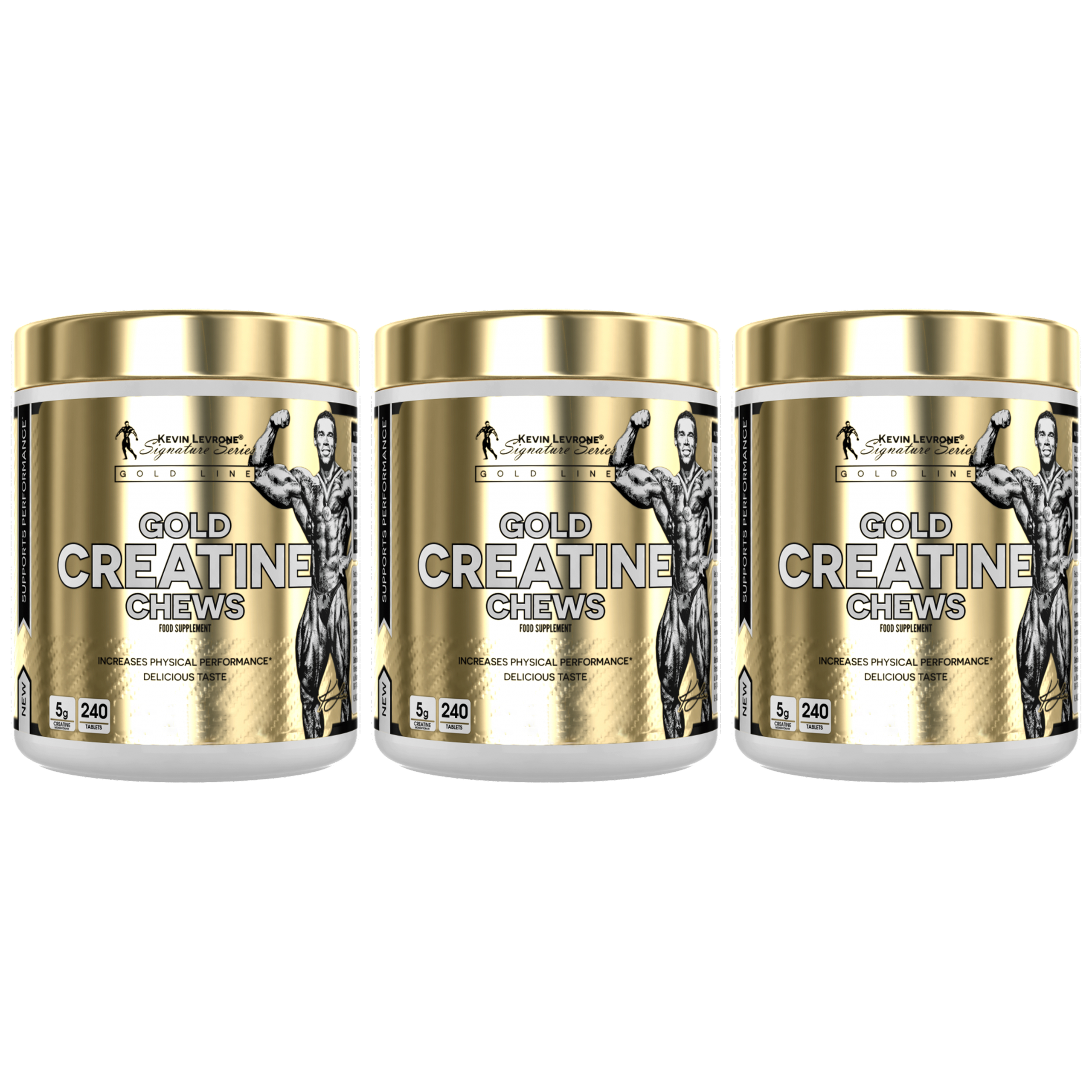 KEVIN LEVRONE - Gold Creatine Chews - 3x 240tabs