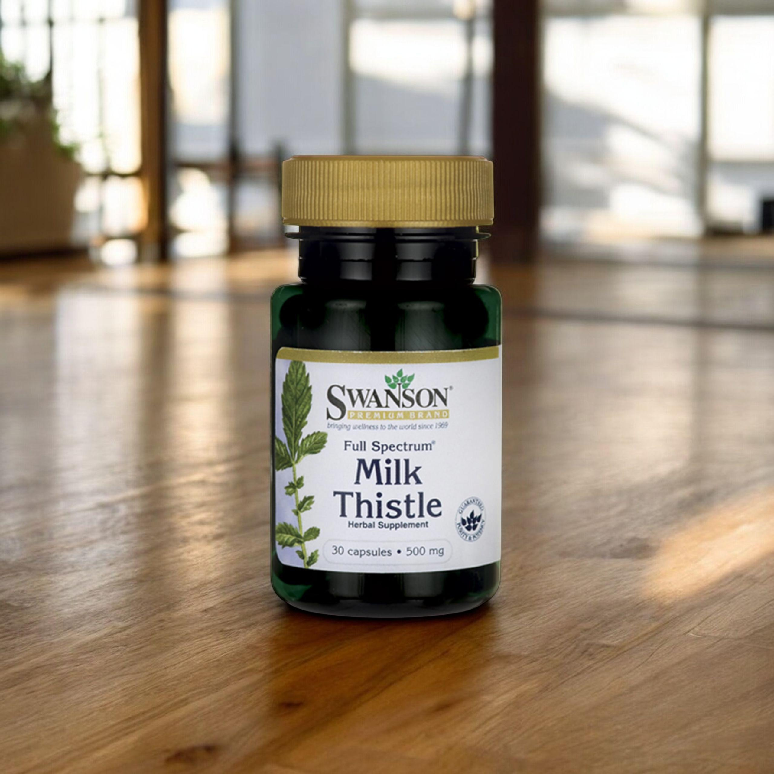 SWANSON Full Spectrum Milk Thistle 500mg - 30caps