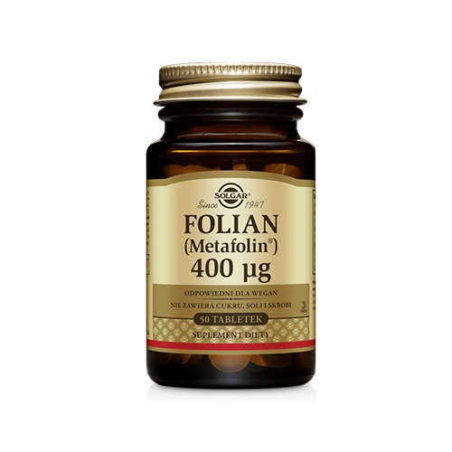 SOLGAR Folian 400mcg - 50vtabs. PL