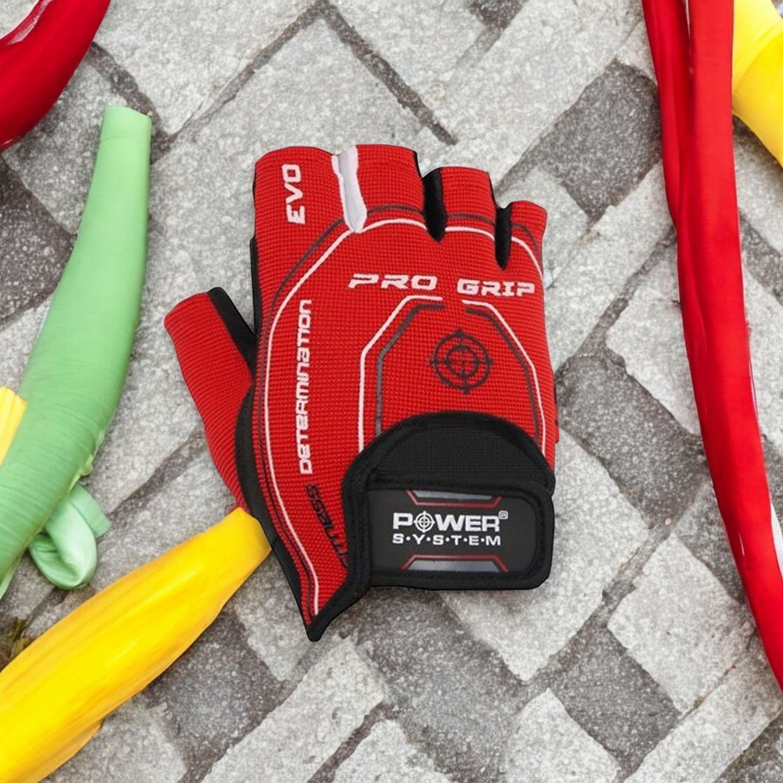 POWER SYSTEM Rękawice - Pro Grip Evo - Red