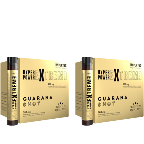 HYPERTEC SUPPLEMENTS - Guarana Shot - 20x 2x 25ml