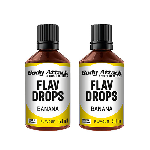 BODY ATTACK Flav Drops - 2x 50ml