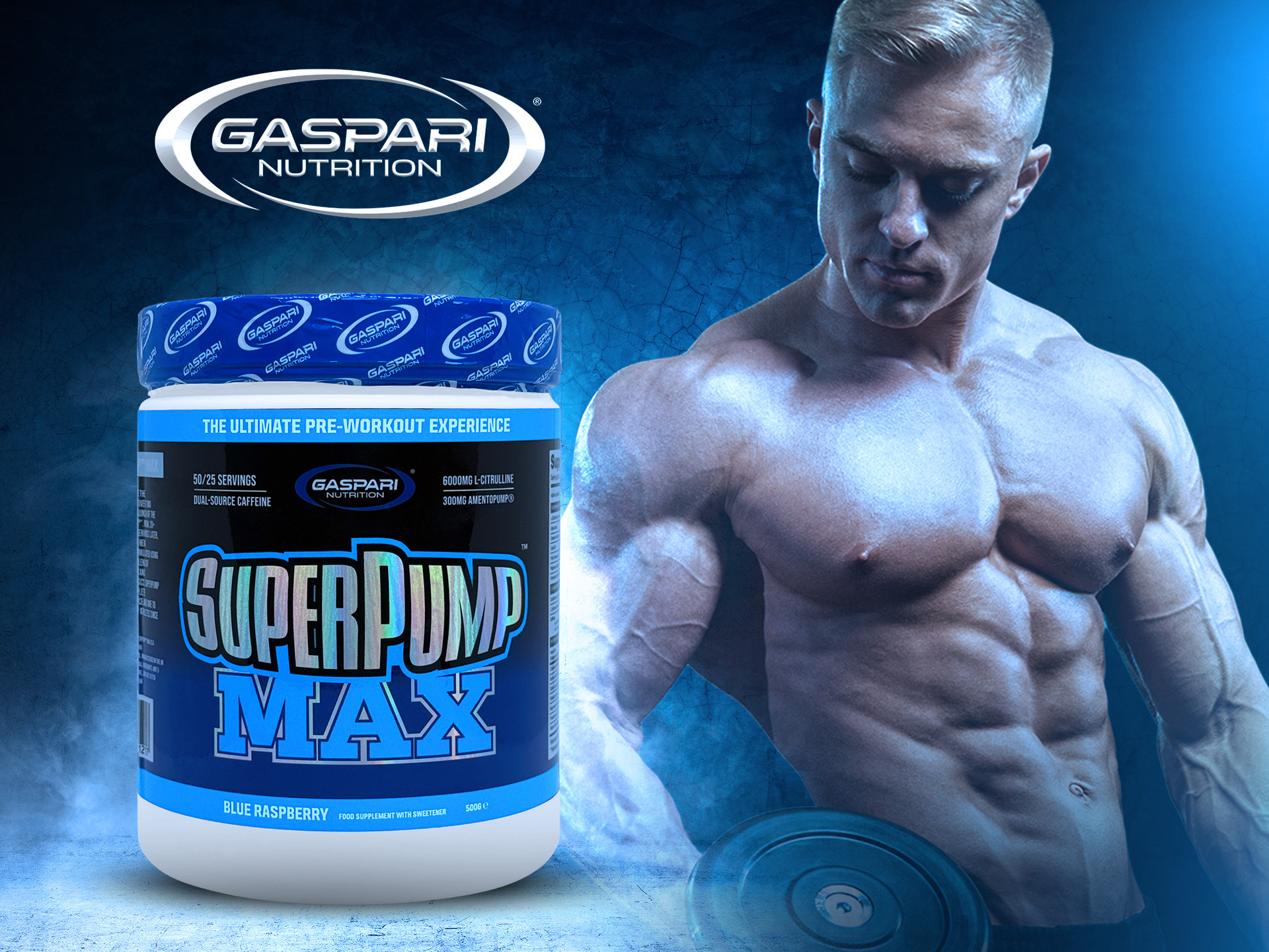gaspari nutrition superpump max orange 500g
