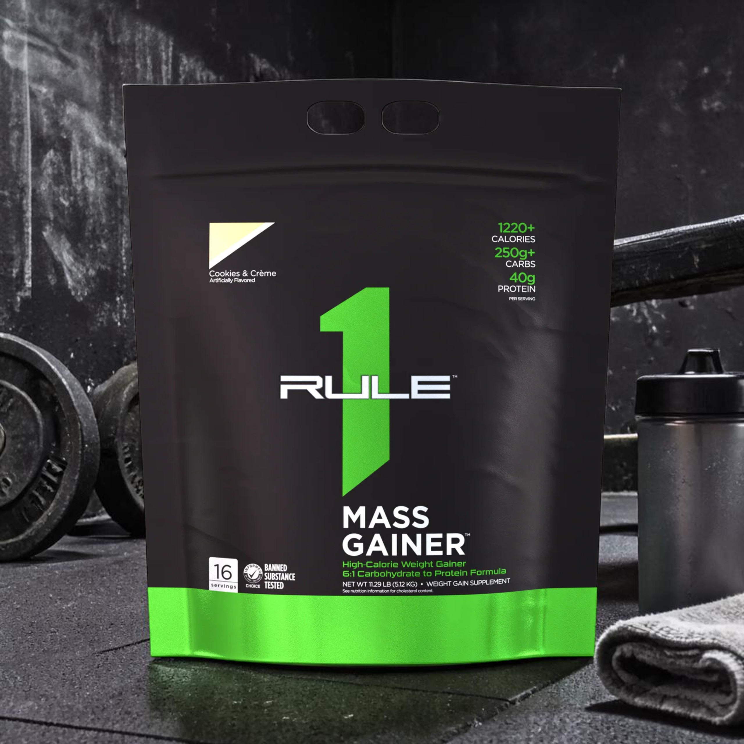 RULE1 - R1 Mass Gainer - 3x 5120g