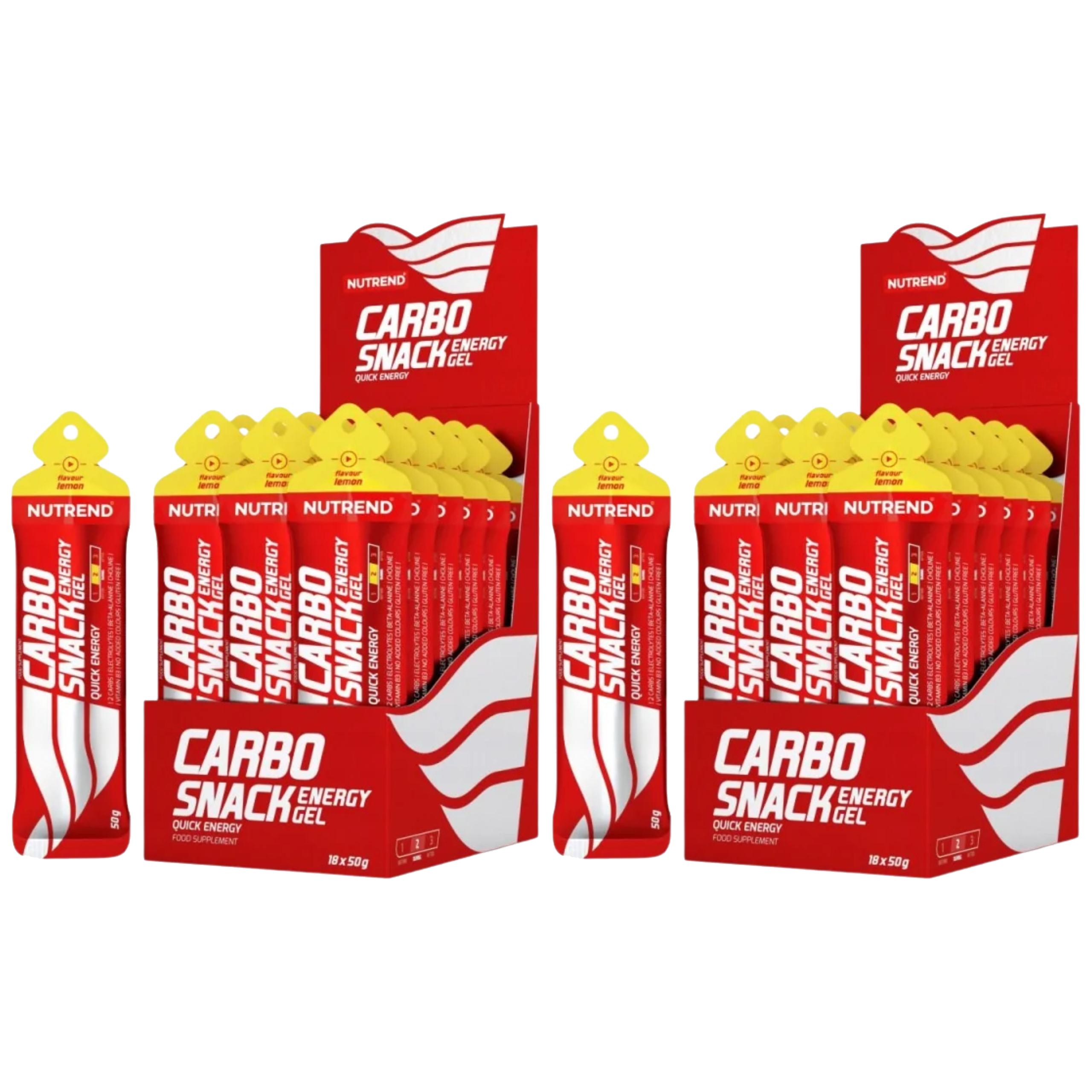 NUTREND - Carbosnack - 18x 2x 50g