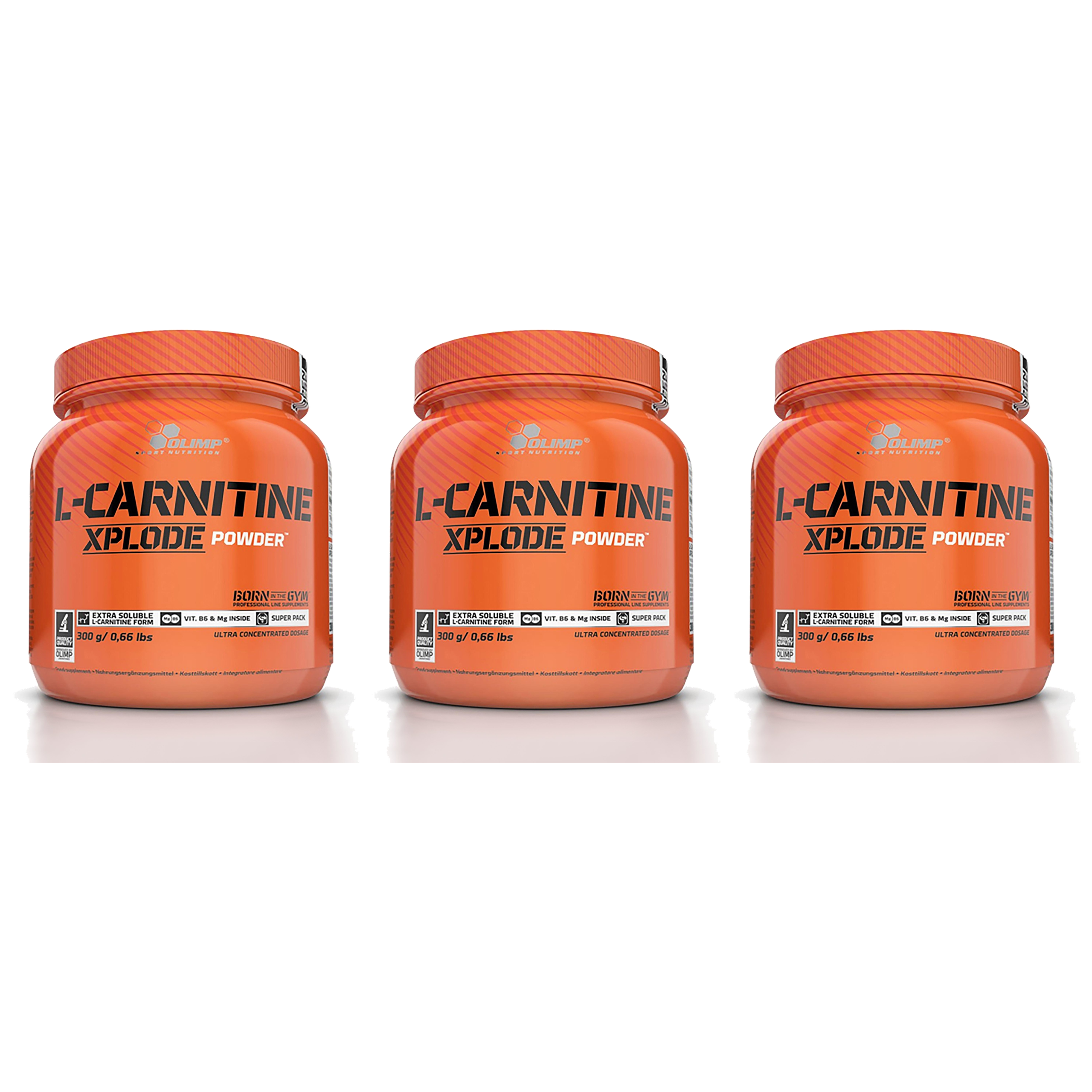OLIMP L-Carnitine Xplode Powder - 3x 300g