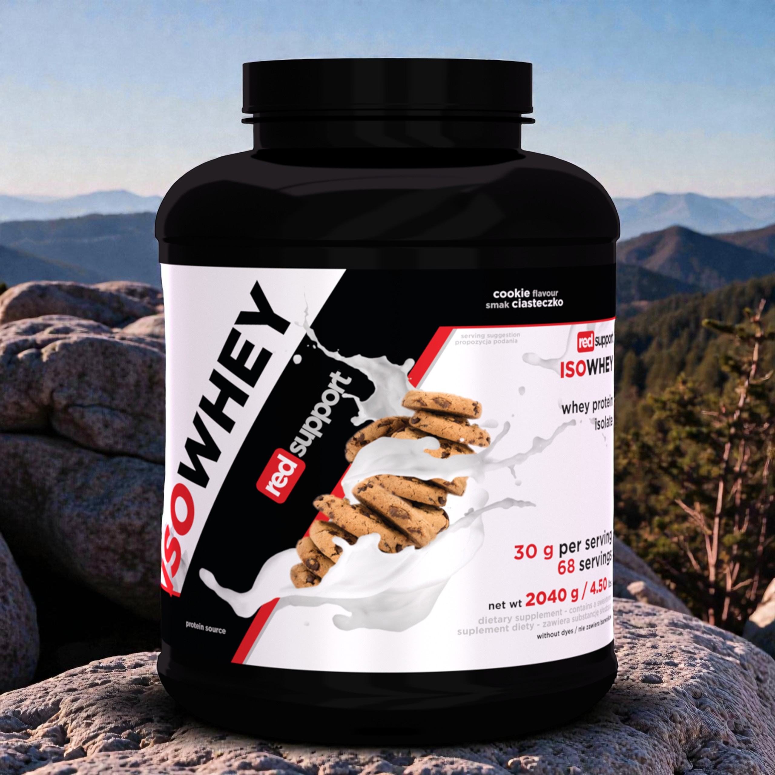 RED SUPPORT IsoWhey - 2x 2040g