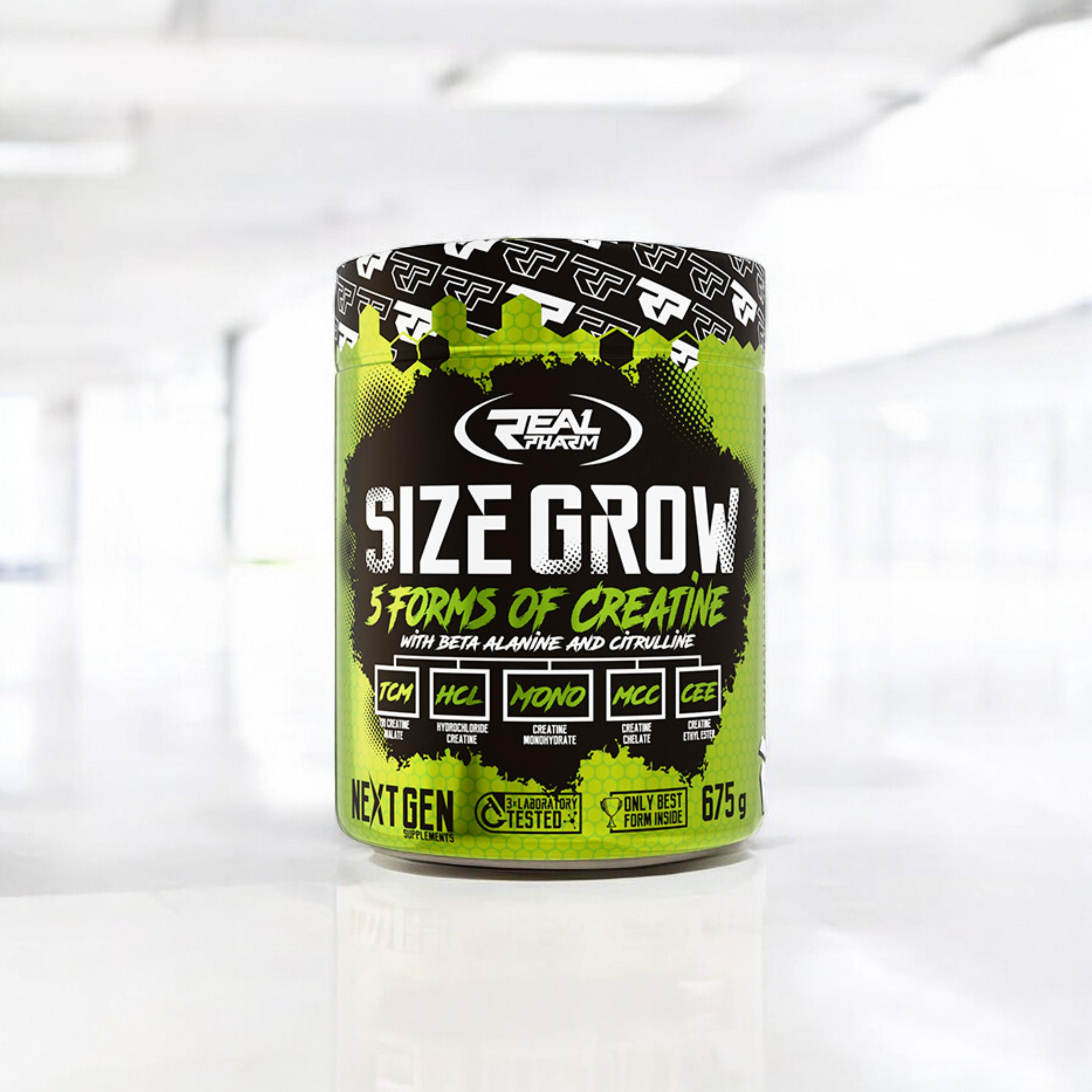 REAL PHARM - Size Grow - 2x 675g