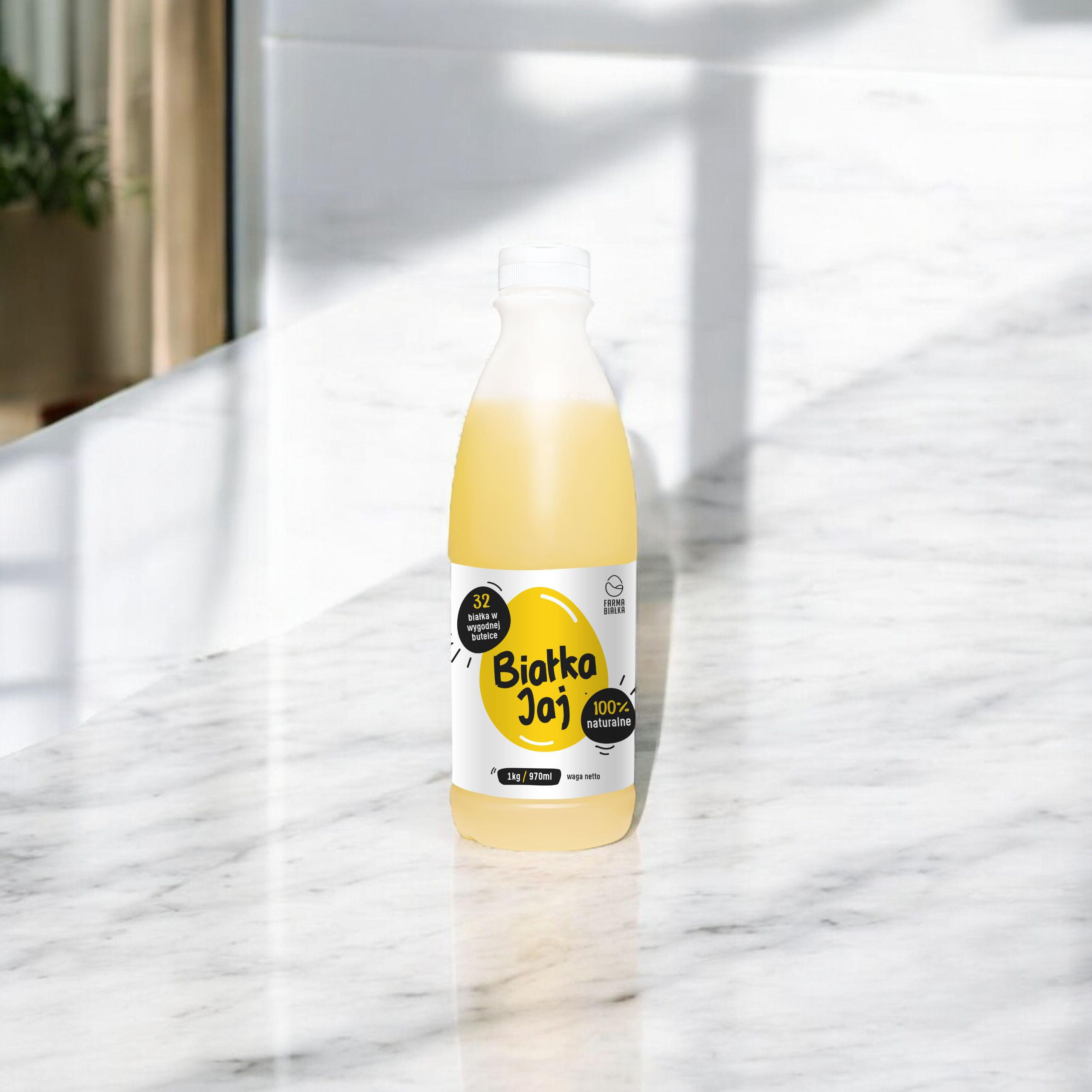 FARMA BIAŁKA 100% Płynne Białko Jaj - 1000g
