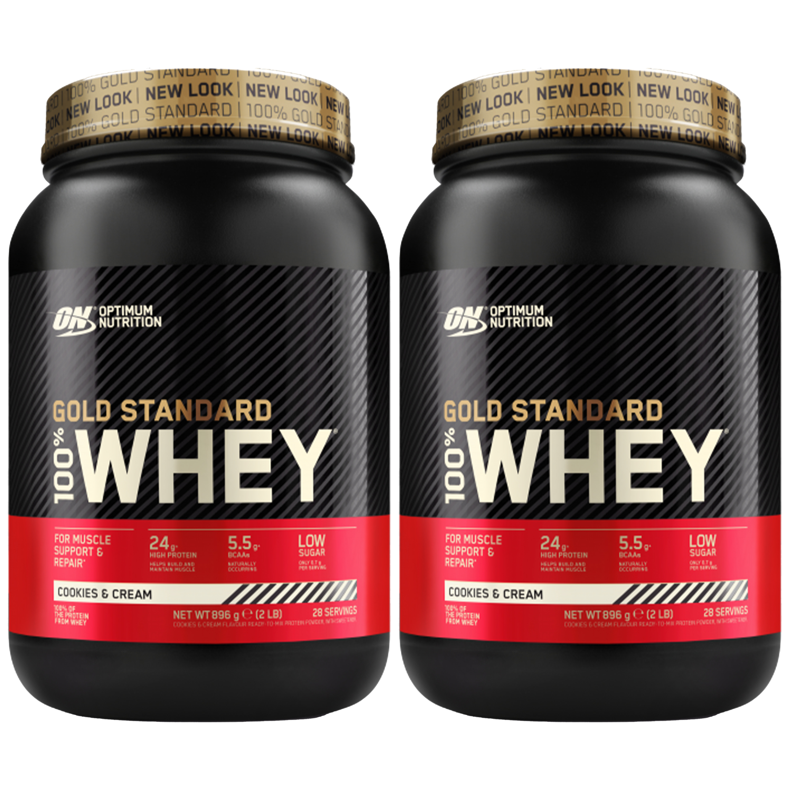 OPTIMUM NUTRITION Whey Gold Standard - 2x 896g