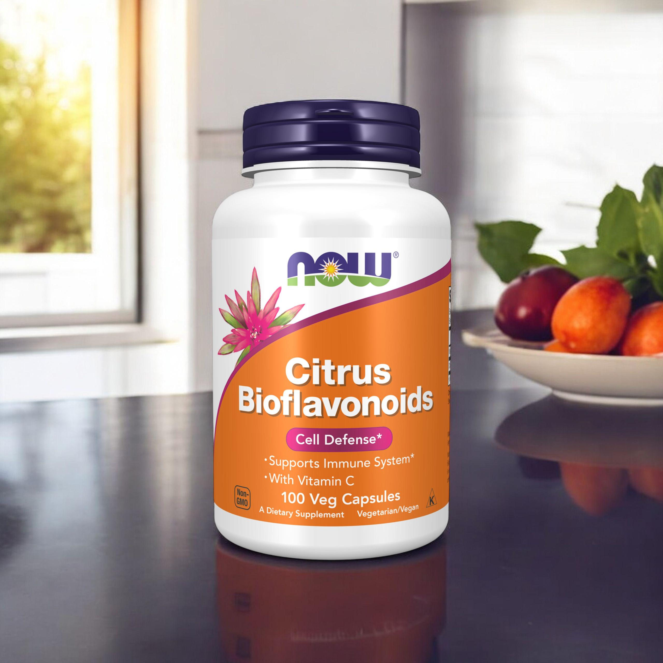 NOW Citrus Bioflavonoids 700mg - 100vcaps - WYPRZEDAŻ - 31-07