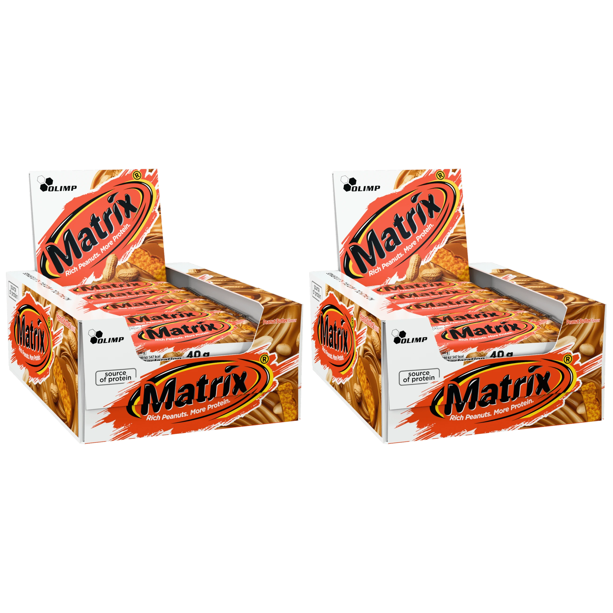OLIMP - Matrix Bar - 25x 2x 40g - Peanut Butter