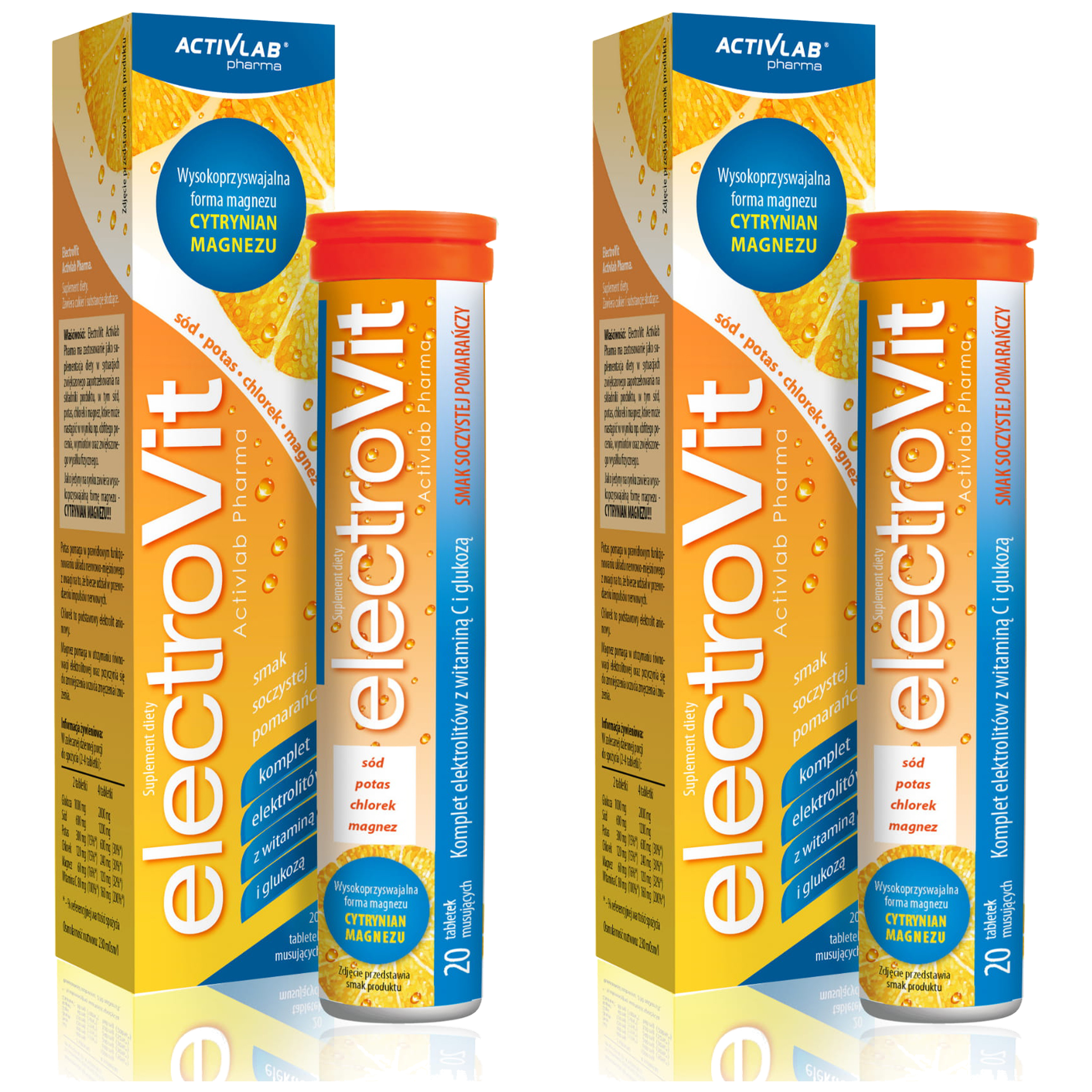 ACTIVLAB PHARMA ElectroVit - 2x 20tabs.
